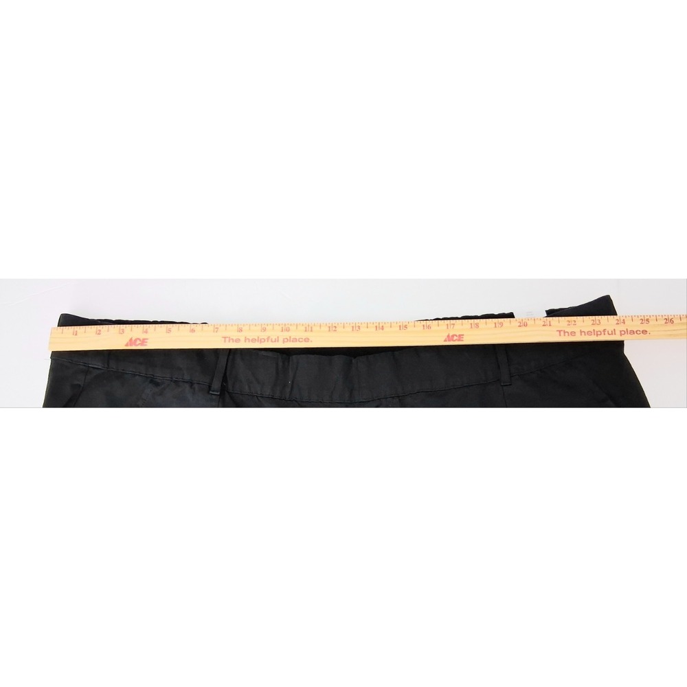AnyBody Pants Women's Size 3XP Black All-Stretch Twill Wide Leg Cropped NEW - Picture 8 of 12